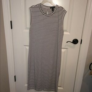 Striped midi